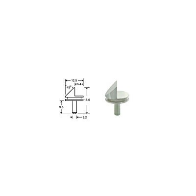 Low profile 45º / 90º SEM Mount 12.7mm diameter