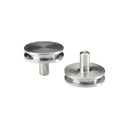 Zeiss pin stub Ø12,7 diameter , short pin, aluminium